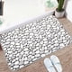 thumbnail image 1 of Alfombras de baño, alfombras para sala de estar, alfombras de área, alfombras de baño de espuma viscoelástica con rayas gruesas, alfombras de baño de terciopelo suave y absorbente, con lunares en la p, 1 of 8