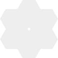 thumbnail image 4 of 40"OD x 2"ID x 14"C x 1"P Daisy Architectural Grade PVC Contemporary Ceiling Medallion, 4 of 11