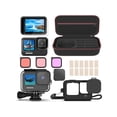 thumbnail image 1 of Accessories Kit for GoPro Hero 11 / Hero 10 / Hero 9, Carry Bag + Waterproof Housing Case + Screen Protector + Silicone Cover + Snorkel Filter Bundle, 1 of 7