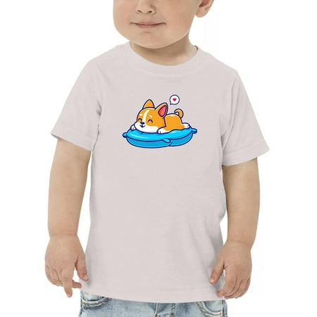 

Cute Corgi Sleeping On Pillow T-Shirt Toddler -Image by Shutterstock 4 Toddler