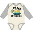 thumbnail image 3 of Inktastic Big Bro in Training with Bulldozer Boys Long Sleeve Baby Bodysuit, 3 of 5