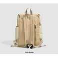 thumbnail image 2 of Casual Daypack for Women and Men Lightweight Backpack Travel College Sports (Dark khaki color), 2 of 5