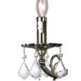 thumbnail image 3 of 1 Light Wall Sconce with Antique Brass finish, 3 of 4