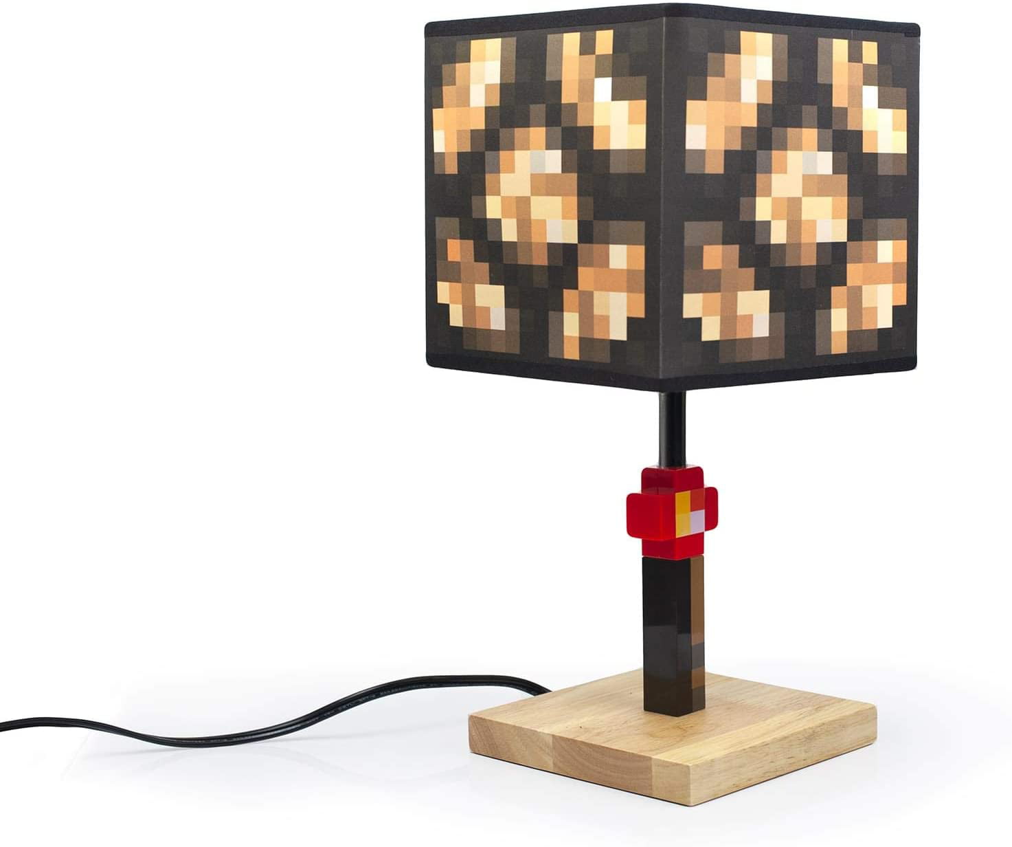 PIXELS FACE DRUM LIGHTSHADE & TOUCH LAMP SET KIDS FREE P+P and FREE GIFT 
