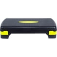 thumbnail image 4 of Fitvids Adjustable Aerobic Stepper Platform, Non-Slip Workout, 27", Black/Lemon, 4 of 6