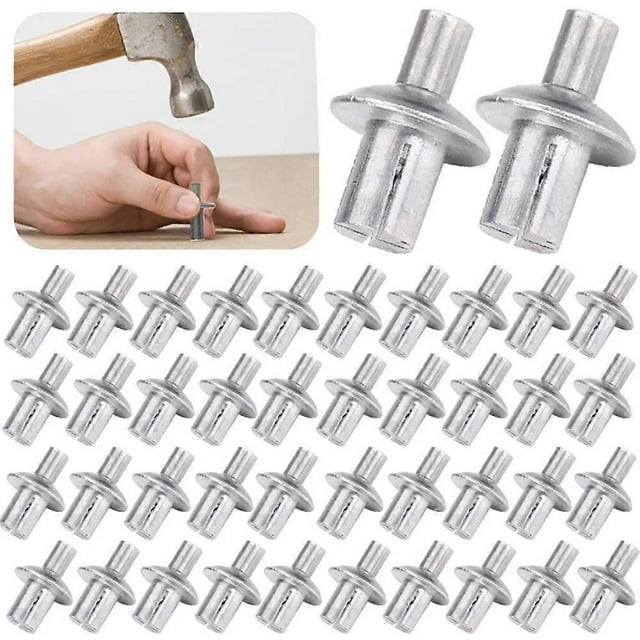 Rivets en Aluminium pour Marteau, Clous d'Expansion en Alliage, Vis de Percussion, Outil de Fixation de Matériel