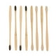 thumbnail image 4 of 20pcs Bamboo Toothbrushes with Compact Comfortable Handles, Soft Bristles for Safe Gentle Brushing, Black & White, Ideal for Home & Outdoor Use, 4 of 5