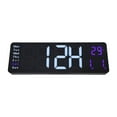 thumbnail image 3 of Horloge Numérique LED Moderne, Grand Affichage Horloge Murale Numérique pour Garage, 3 of 8