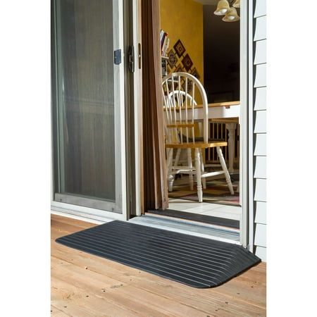 Silver Spring Solid Rubber Threshold Ramp - 2" Rise
