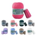thumbnail image 3 of Yingyy 2pcs Long Plush Knitting Yarn Hat Cardigan Scarf Anti-pilling Hand-Knitting Thread Cord, 3 of 9