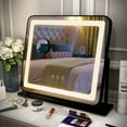 thumbnail image 2 of Costway Hollywood Vanity Makeup Mirror with 3-Color LED Lights & Smart Touch Control, 2 of 10