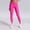 Hot Pink, variant on ZZwxWA Leggings with Belly Control Tights Neon Pants High Waist Elastic Strecth Comfy Disco Party Rave Dance Trousers