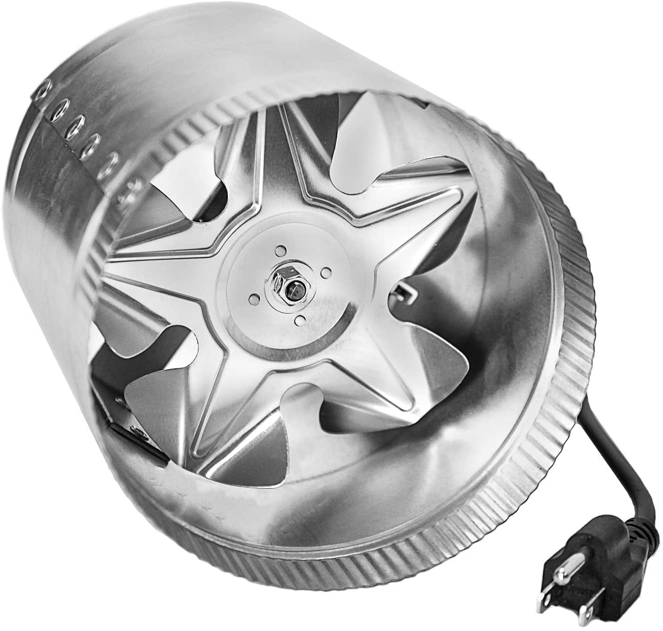 iPower 6 Inch 240 CFM Inline Duct Booster Fan Extractor Exhaust and