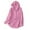 001 Pink, variant on Women's Lightweight Cotton Linen Long Sleeve Coat Casual Hoodie With Drawstrings Button Down Shirts Jacket