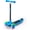 blue, variant on ZIFFY 3 Wheel Scooter for Kids 3-5, Toddler Kick Scooter with LED Light-Up Wheels for Boys and Girls - 5 Adjustable Heights, Lean-to-Steer Design, Supports up to 110 lbs
