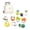 10 pcs, variante sur Lipstore Jouets de Dentition Confort Doux Faciles à Tenir Texturés à Saisir Éducation Précoce 8 Pcs