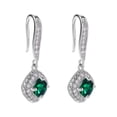 thumbnail image 4 of Fiudx Pendientes con Borlas, Elegante Diseño de Perla con Piedras Preciosas Brillantes, Estilo Versátil para Cualquier Atuendo, Regalo Especial para Ocasiones Especiales, Perfecto para Mujeres, Elega, 4 of 5