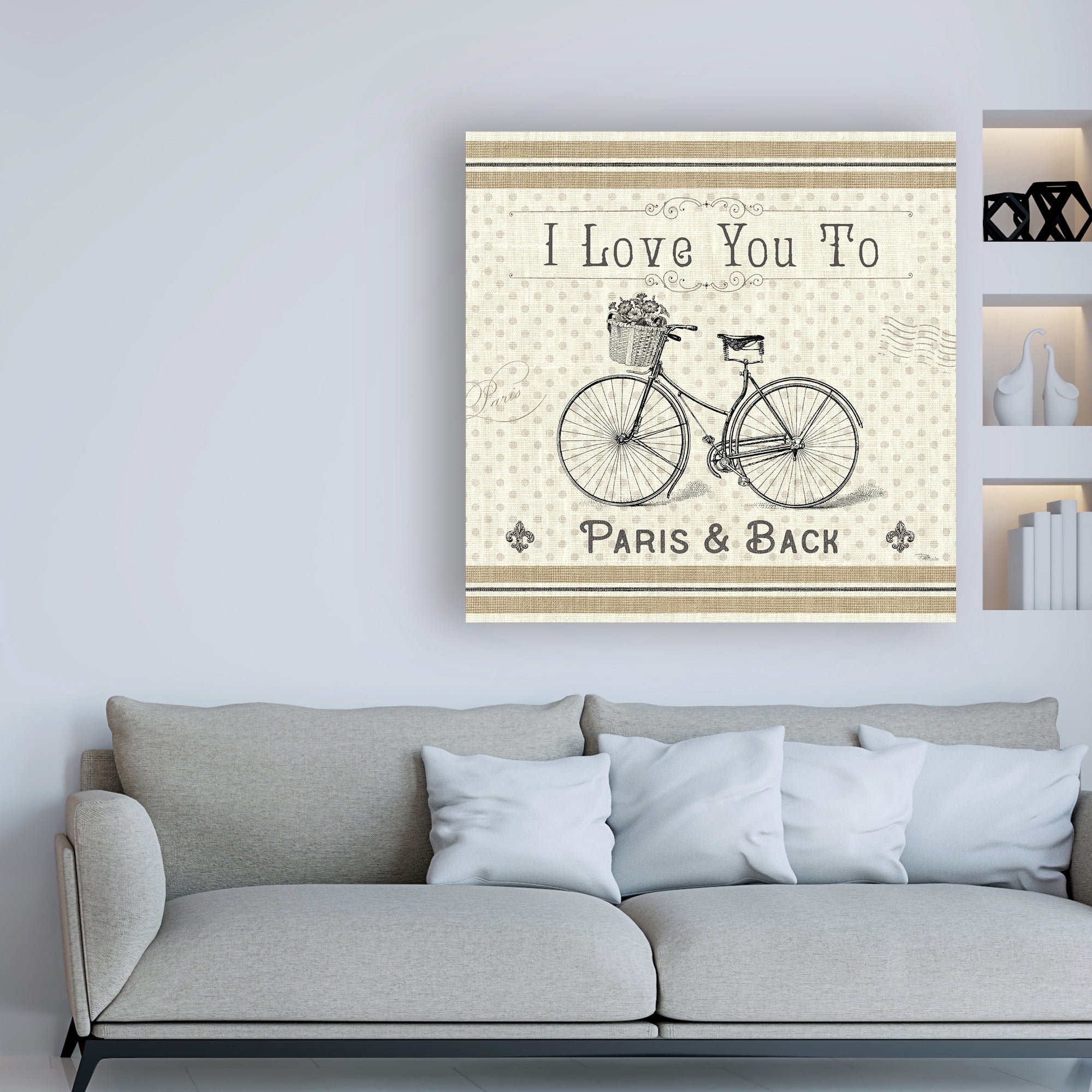 Trademark Fine Art 'Paris Farmhouse III' Canvas Art by Pela Studio