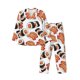 thumbnail image 1 of Balery Sushi Roll Pijama para Hombre de Dos Piezas con Manga Larga, Conjunto de Dormir y Descanso Suave con Bolsillos-X-Large, 1 of 7