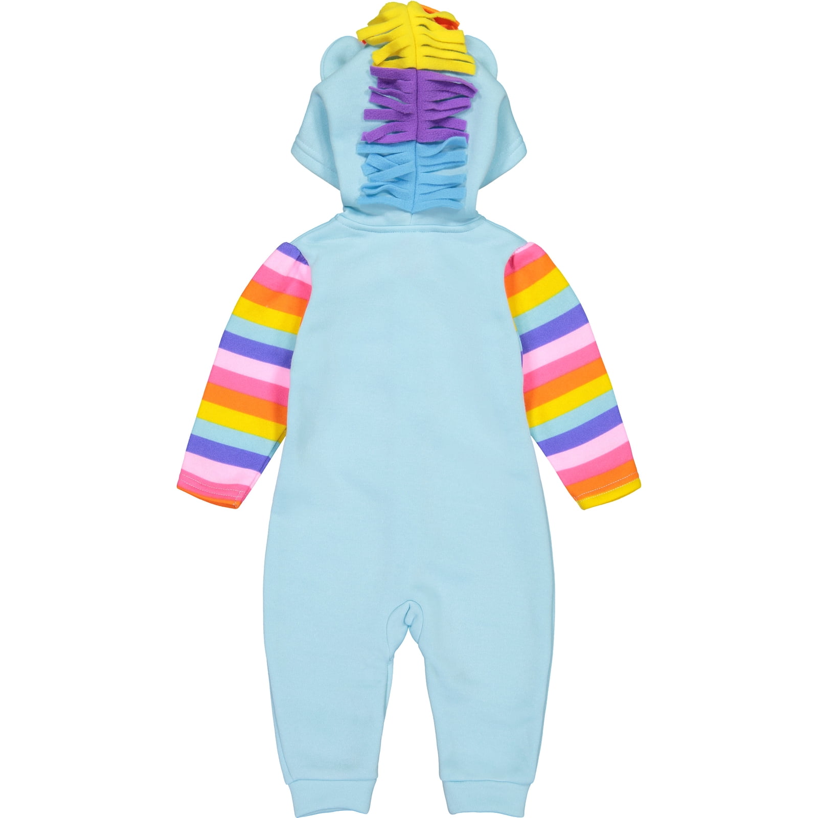 My Little Pony Rainbow Dash Toddler Girls Zip Up Coverall Newborn to Big Kid