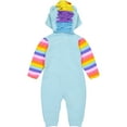 thumbnail image 5 of My Little Pony Rainbow Dash Infant Baby Girls Zip Up Coverall Newborn to Big Kid, 5 of 5