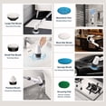 thumbnail image 3 of Brosse de Nettoyage 7 en 1 Électrique Rotative 2 Vitesses et 3 Angles Réglables Rechargeable Sans Fil pour Voiture et Maison avec Rétractable 12-54 Po, 3 of 7