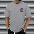 thumbnail image 2 of T-shirts à Imprimé au Dos pour Hommes Chemise d'Été pour Hommes T-Shirt à Manches Courtes T-Shirts Motif Mode Vêtements Rétro Chemise Décontractée T-Shirt Garçon Col Rond Grandes Tailles T-Shirt Hauts Légers T-Shirts Cool pour Hommes Taille Homme, 2 of 4