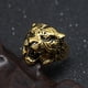 thumbnail image 1 of ótico de Metal con cabeza de tigre y para hombre, de fiesta Vintage Hugo Anillo de cabeza de tigre, 1 of 10