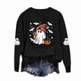 thumbnail image 7 of akafmk Girls Halloween Sweatshirt Oversized Crewneck Sweatshirts Long Sleeve Pullover Tops Graphic Hoodies Cute Fall Winter Clothes, Size 13-14 Years, 7 of 7