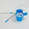 thumbnail image 5 of 360° Spin Mop with Bucket & Dual Mop Heads Blue, 5 of 9
