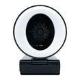 thumbnail image 1 of HLONK Webcam Haute Résolution 1080P avec Lumière Réglable et Microphones Réducteurs de Bruit Webcam USB pour Réunion d'Apprentissage en Ligne et Enregistrement Vidéo Adapté pour Windows iOS Android etc., 1 of 7