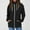 Black, variant on Fall Winter Savings Clearance 2024! TAGOLD Womens Coats Outwear,Fashion Woman Long Sleeve Open Front Loose Outerwear Solid Blouse Coat Tops Pockets Blouse Black S