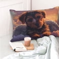 thumbnail image 4 of Balery Puppy Lying On A Cloud Funda de Cojín Estampada, Regalos para Mujeres, Regalos de Amor para Ella, Regalos para Novia o Esposa, Funda de Almohada-16"x24", 4 of 6