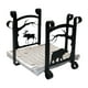 thumbnail image 1 of Moose & Bear - Papelera de reciclaje de periódicos(RB-100-101) Village Wrought Iron RB-100-101, 1 of 1