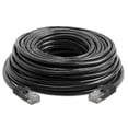 thumbnail image 3 of Black Gold Plated 50FT CAT5 CAT5e RJ45 PATCH ETHERNET NETWORK CABLE 50 FT For PC, Mac, Laptop, PS2, PS3, XBox, and XBox 360 to hook up on high speed internet from DSL or Cable internet., 3 of 3