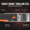 thumbnail image 4 of Teclado EPOMAKER HE68 Hall Effect 8000 Hz Polling Black, 4 of 8