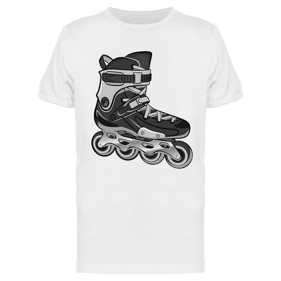 Roller Skate Design T-Shirt Men -Image by Shutterstock, Male 3X-Large