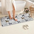 thumbnail image 4 of Bulldog Dog Bathroom Rugs Mat,Non Slip Microfiber Bathroom Rug,Rubber Backing,Soft Bathroom Mats for Bathroom Floor,Tub and Shower,60x24in(150x60cm), 4 of 5