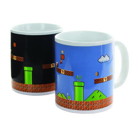 Super Mario Brothers Heat Changing Ceramic Coffee Mug - Collectors Edition