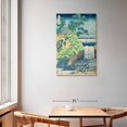 thumbnail image 2 of Elephant Stock Waterfall At Aoigaoka In Edo Wall Art - Vertical Multi Panel Canvas - Living Room Wall Decor - Nature Multi Panel - Blue And Green Decor By Hokusai - 36" x 57", 2 of 4