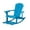 Sky Blue, variant on Zero Gravity Collection Adirondack Rocking Chair Red