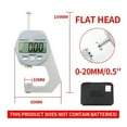 thumbnail image 2 of Electronic Thickness Meter Measure Thickness Of Paper Cloth Thin Metal Micrometer 0.01mmDigital Thickness Gauge Measuring Tools ,Precision Measuring, 2 of 8