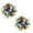 Multicolor, variant on LHNFT 2 Pcs 4th of July Candle Rings Artificial Flower Wreath, Candle Ring, Red Blue White Patriotic Candle Holder, for Independence Day Home Decor