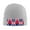 Gray, variant on America Texas Flag Winter Beanie Hats for Men Women Warm Cozy Knitted Cuffed Skull Cap Blue