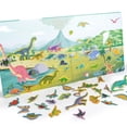 thumbnail image 3 of Rompecabezas de dibujos animados Juguetes a Desmontado Mano-Ojo Coordinación Educación Imaginación de tablero para Escena de dinosaurio Yotijar Rompecabezas de dibujos animados, 3 of 8