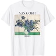 thumbnail image 1 of Van Gogh Irises - Camiseta de pintura impresionista de arte Vincent Van Gogh, 1 of 2