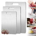 thumbnail image 1 of Yamato Cutting Board - taima Pure Titanium Cutting Boards for Kitchen, Non Stick, Hygiene & Durability, Japan (M), 1 of 5