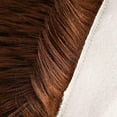 thumbnail image 6 of FUDAKUNA Soft Comfortable Plush Area Rugs 48 x 24inch Faux Fur Sheepskin Shaggy Brown Carpet for Bedroom Living Room Nursery, 6 of 6