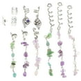 thumbnail image 1 of 1 Set Of Hair Charms For Braids Dreadlock Accessories Braid Jewelry Hair Jewels For Braids Braiding Hair Pendants Braid Jewelry For Women Hair Rings For Dreadlock, 1 of 8