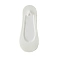 thumbnail image 3 of 5 Pairs No Show Socks Womens Thin Non Slip Womens No Show Socks Silky Dress Footies Liner Invisible Socks Flats Loafers Sneakers White, 3 of 4